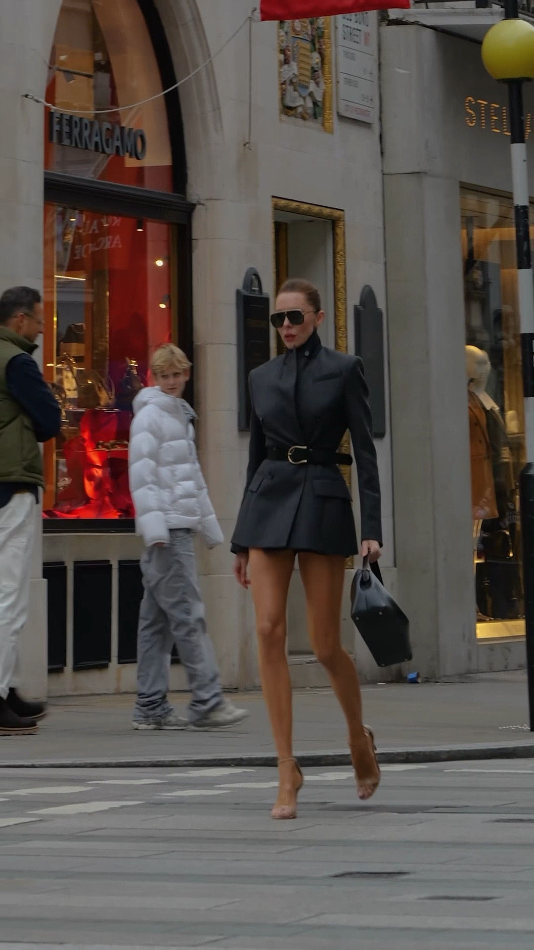 A power look for autumn in the city. I’m wearing the H&M Studio oversized charcoal blazer, cinched at the waist with a thick black belt to give it that feminine, tailored silhouette. Styled with sleek black accessories and the iconic Toteme T-Lock bag for a clean, luxury minimalist moment. Perfect for smart-casual days, city meetings, or a polished evening look. Classic, timeless, and so easy to recreate.

#LTKuk #LTKautumn #LTKwinter