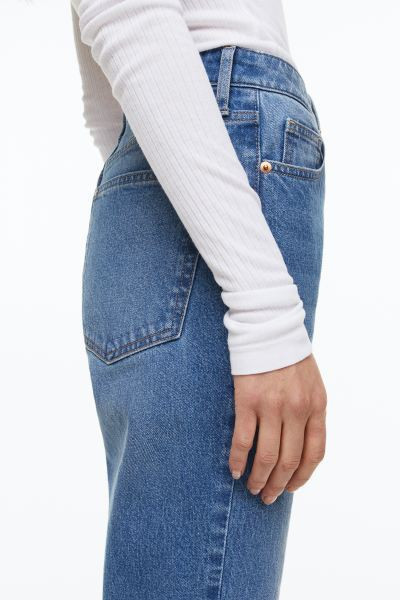 Vintage Straight High Jeans | H&M (US, CA, MX)