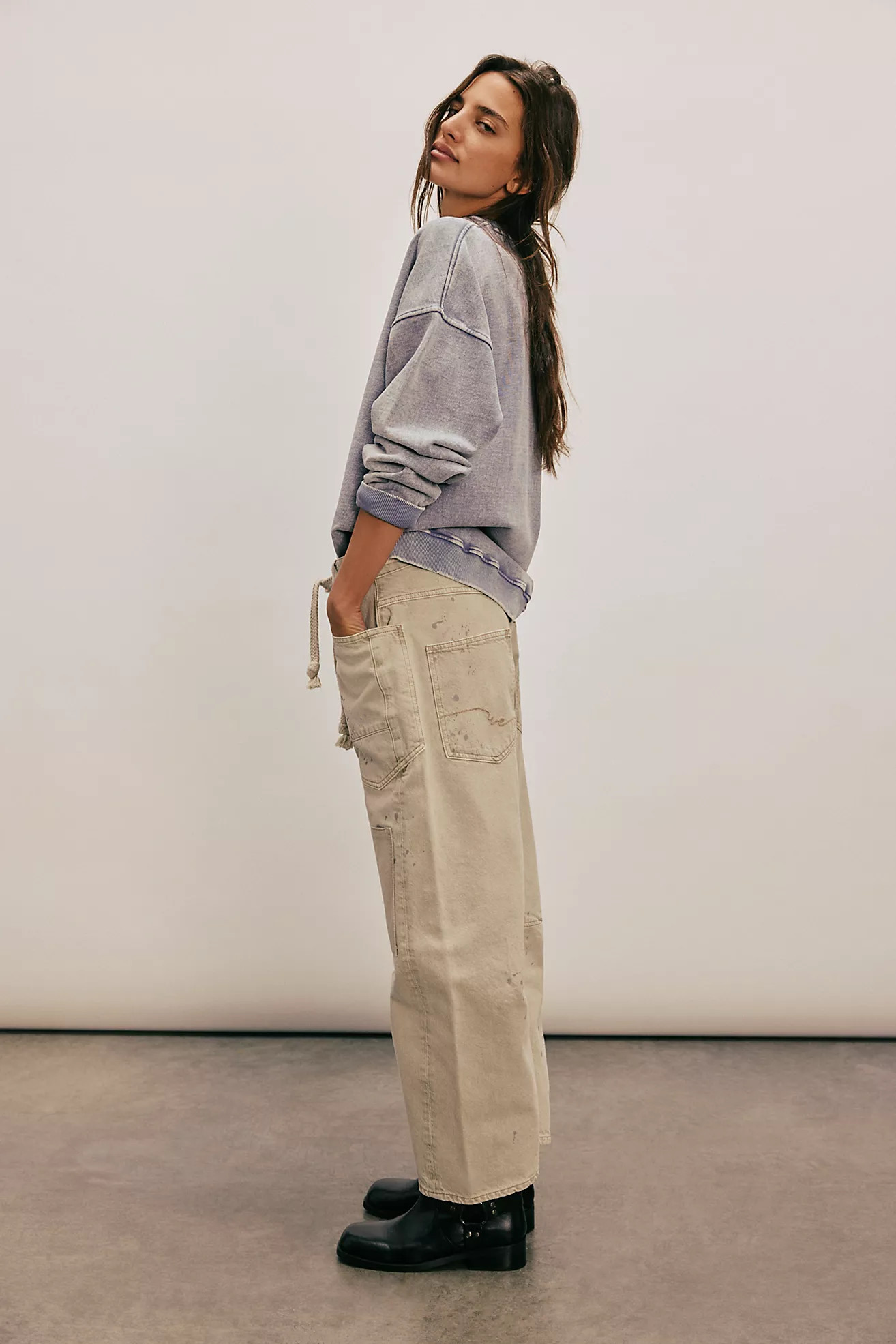 We The Free Moxie Pull-On Barrel Jeans | Free People (Global - UK&FR Excluded)