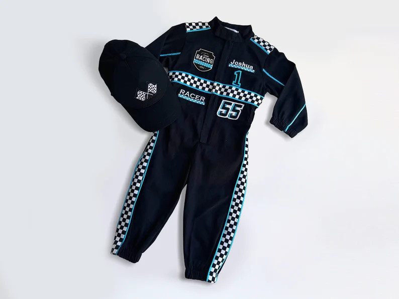 Fast One Birthday Suit Race Car Birthday Toddler Costume Kids Racing Jumpsuit Baby Boy Gift Hallo... | Etsy (US)