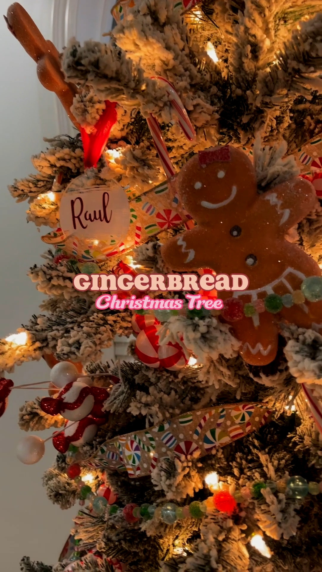 The cutest Gingerbread/ Candy theme Christmas tree! 🍬 I linked EVERYTHING on the tree, down to the candy canes! and even more options! 60% OFF SALE RN‼️

#LTKCyberWeek #LTKSeasonal #LTKHoliday