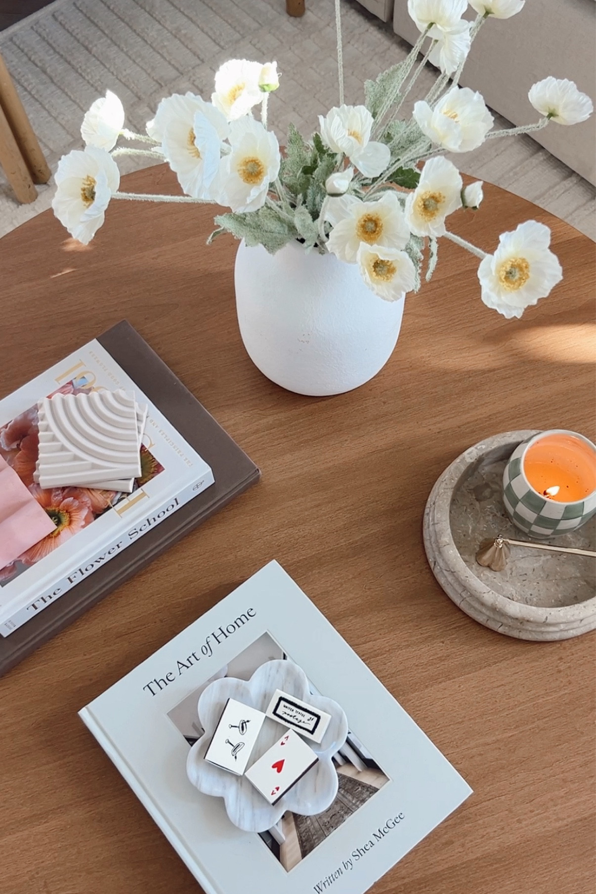 Coffee table decor, coffee table, neutral decor, living room, spring
Flowers 

#LTKhome #LTKstyletip #LTKfamily