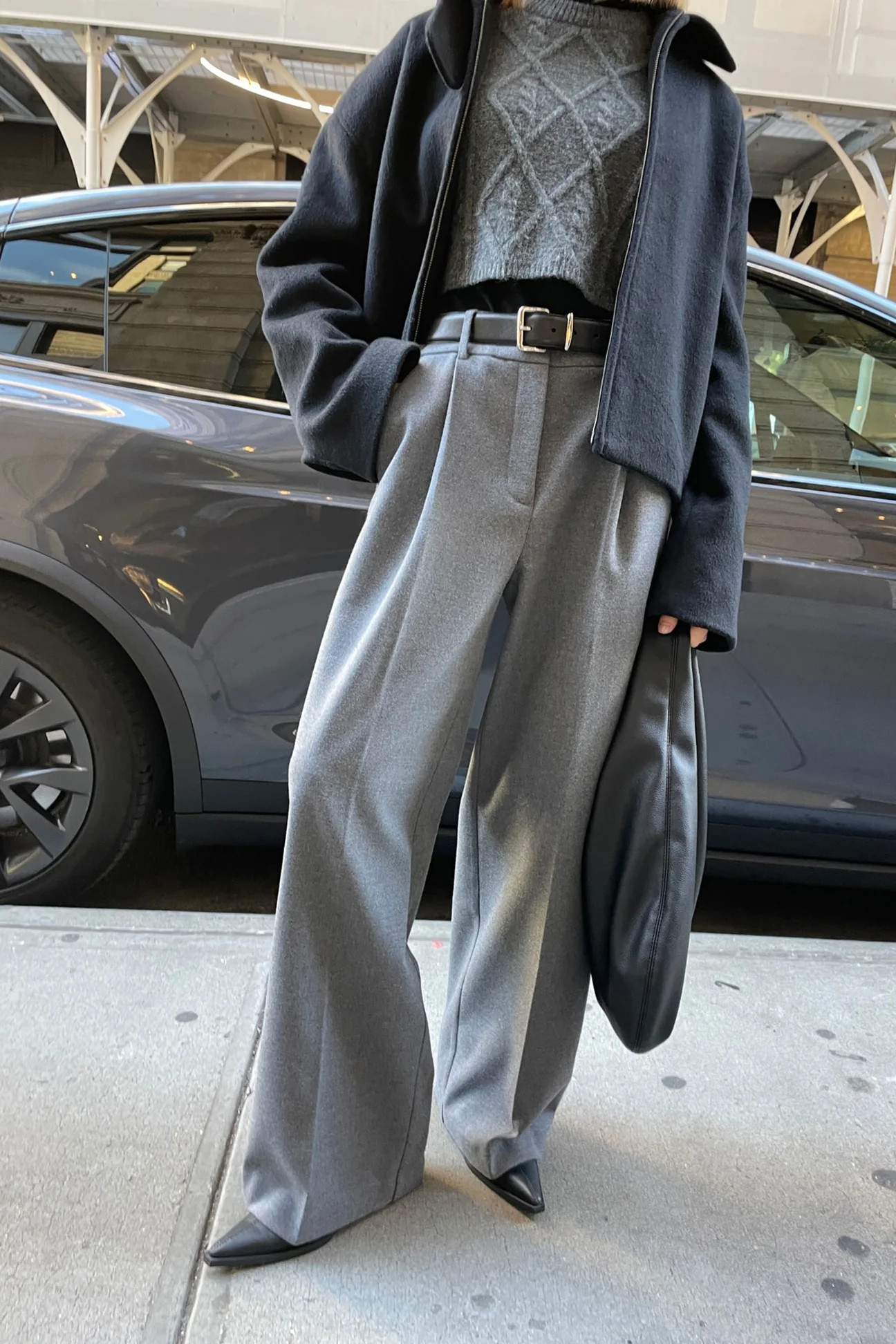 WIDE LEG TROUSER | OAK + FORT
