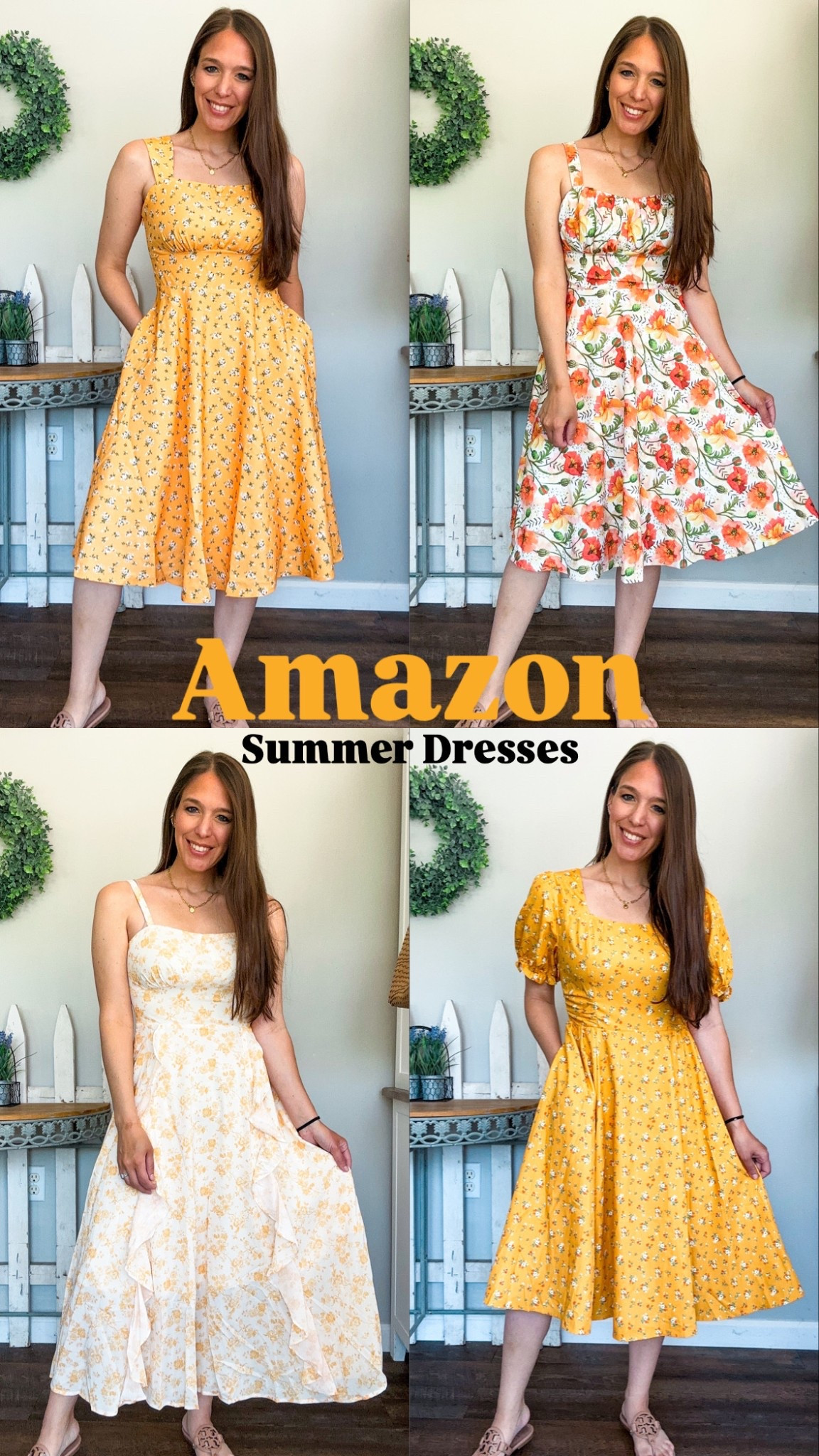 First dress: 20% off additional code: VQ3EBY9N

Light yellow dress: 6% off 

Puff sleeve dress: 20% off additional code: ZCBTMSIK

Second dress: 25% off limited deal

#LTKSummerEdit #LTKFindsUnder50 #LTKStyleTip
