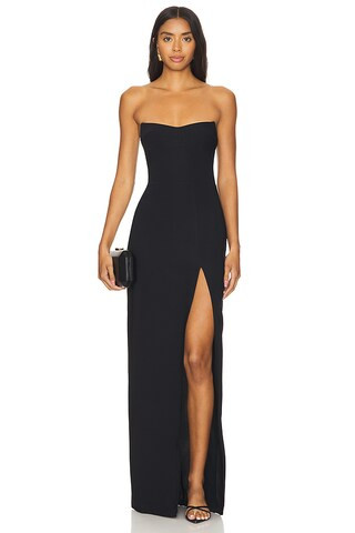 Amanda Uprichard x REVOLVE Ivy Gown in Black from Revolve.com | Revolve Clothing (Global)