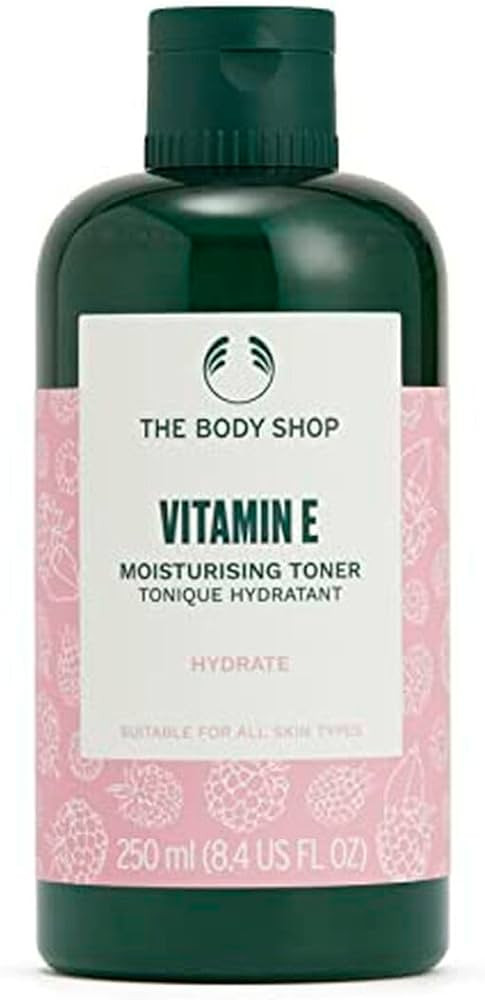 The Body Shop Vitamin E Moisturizing Toner - Hydration for All Skin Types - Vegan - 8.4 Fl Oz | Amazon (US)