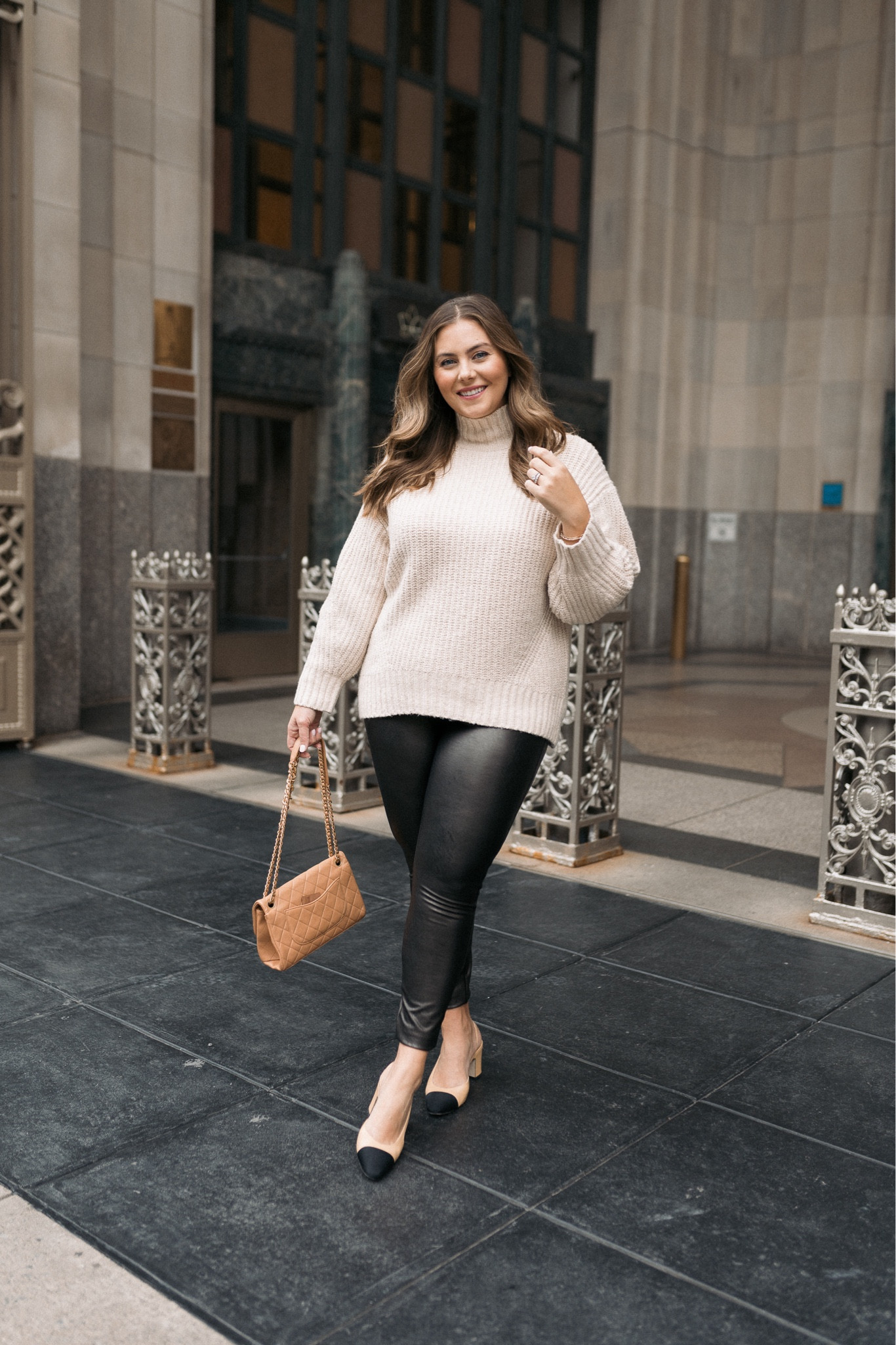 Shop Spanx & Anthropologie cyber Monday for deals! Wearing size XL in sweater and 1X in pants. 

#LTKSeasonal #LTKmidsize #LTKCyberWeek