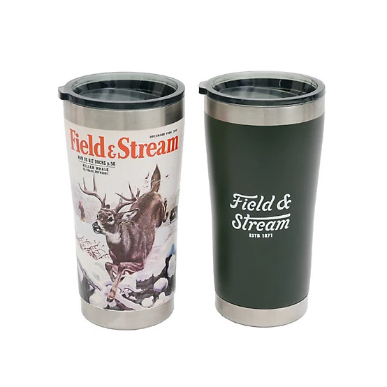 New!Field & Stream  20 oz. Insulated Tumblers, Dark Green/Buck, 2 pc. | Tractor Supply