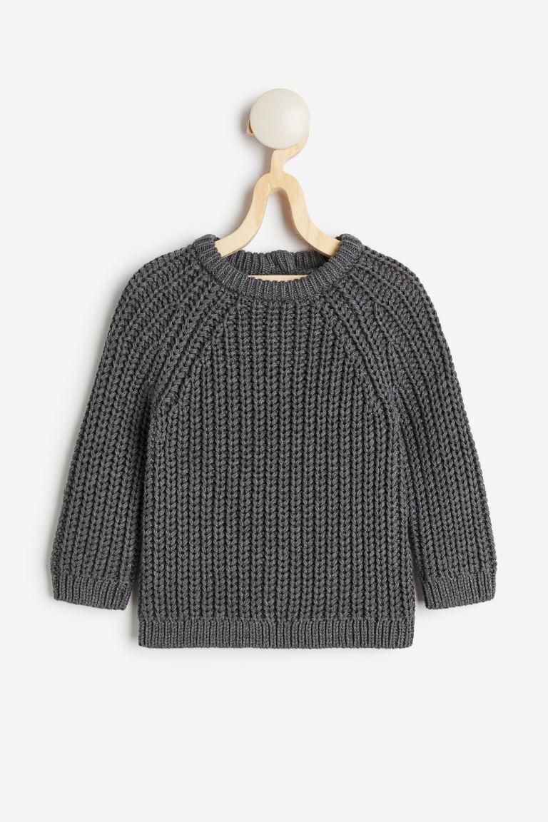 Rib-knit Cotton Sweater | H&M (US + CA)