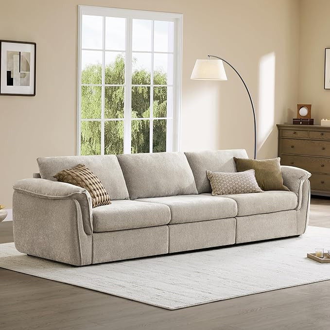 CHITA Extra Large Sectional Couches for Living Room, Cloud Modular Sectional Sofa, Mid Century Mo... | Amazon (US)