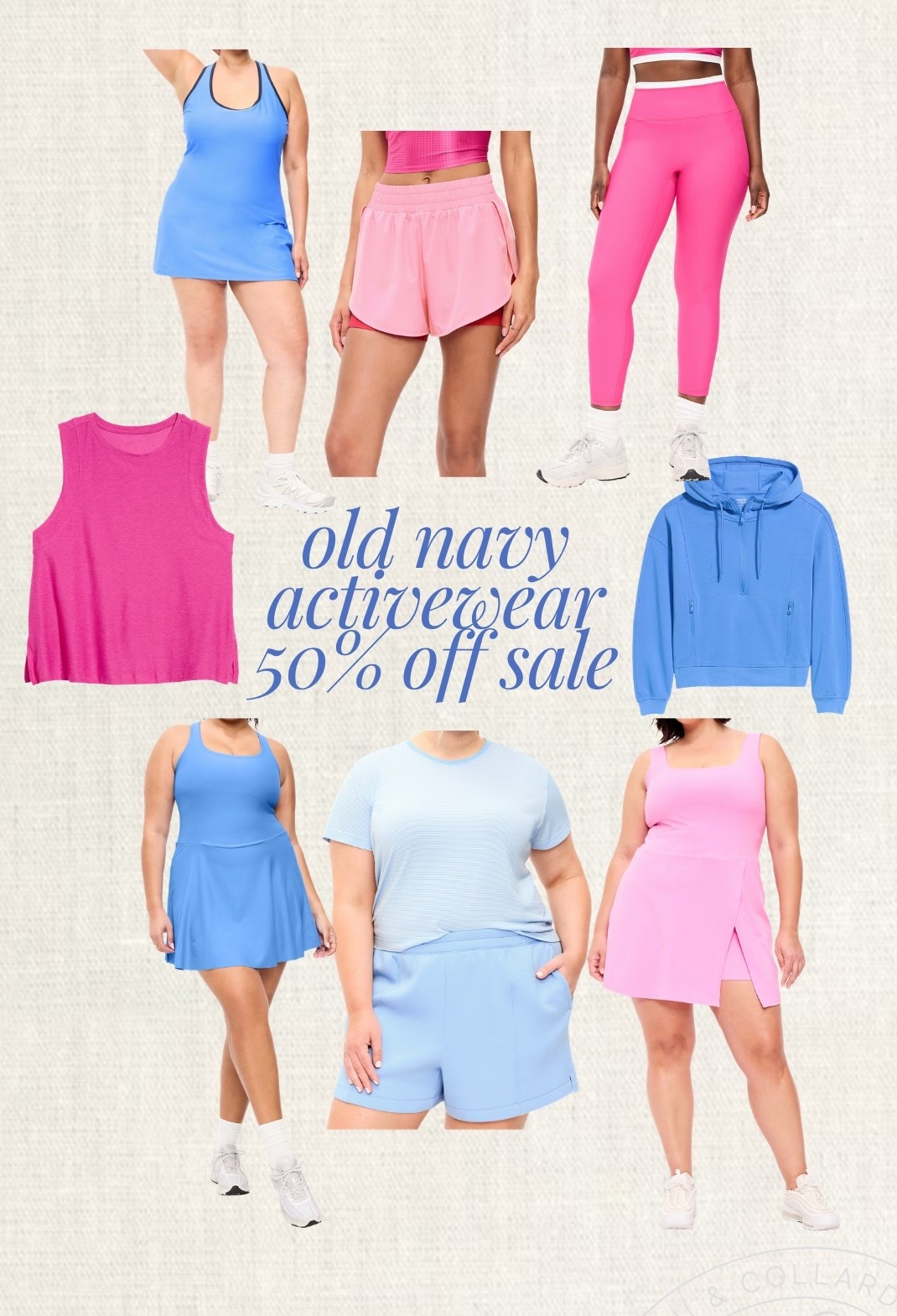 Old Navy has their activewear 50% off through 6/5! Love these bright colors for summer!

#LTKActive #LTKPlusSize #LTKSaleAlert