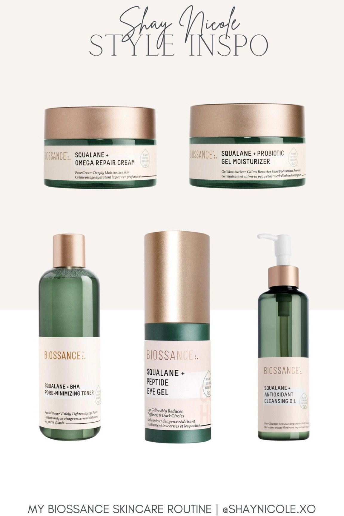 My Biossance Skincare Routine!

#LTKBeauty #LTKFindsUnder100 #LTKStyleTip