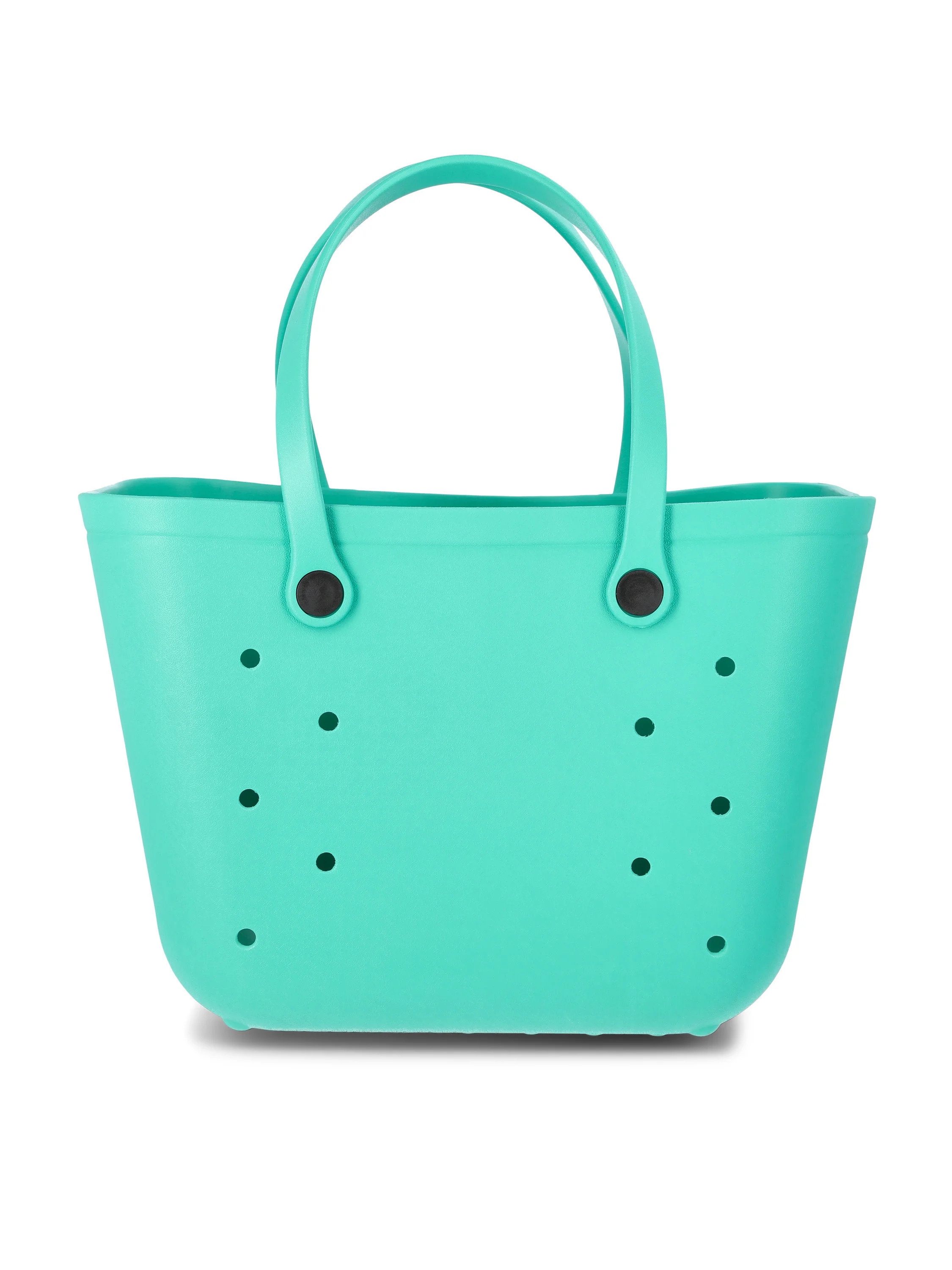 Women's Color Me Summer Molded Tote Bag, Teal | Walmart (US)
