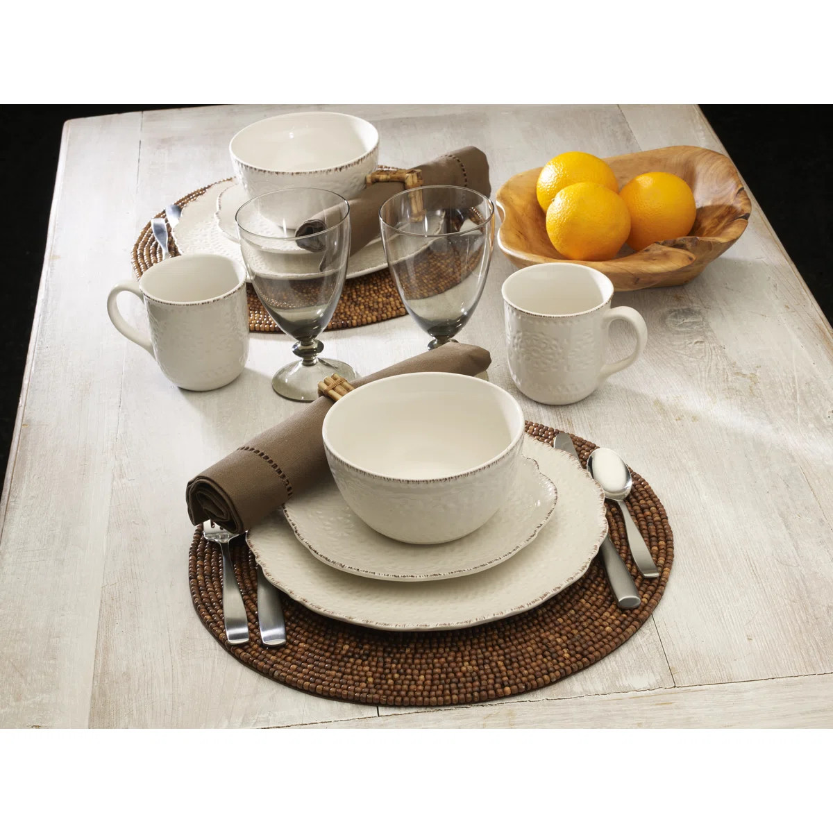 Pfaltzgraff Chateau 16-Piece Stoneware Dinnerware Set, Service for 4 | Wayfair North America