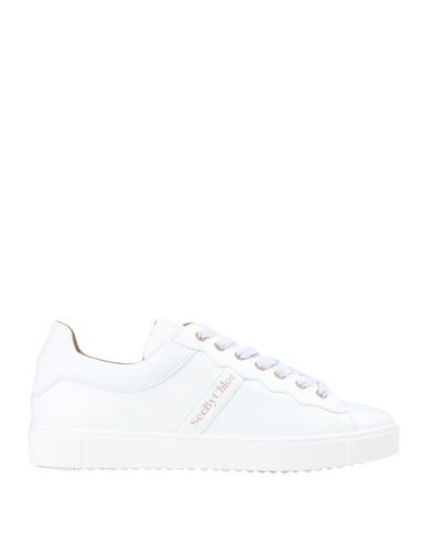 See By Chloé Woman Sneakers White Size 9 Soft Leather | YOOX (US)