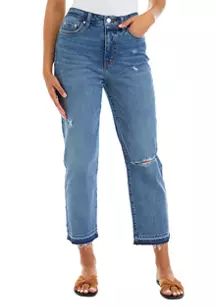 Women's High Rise Vintage Straight Jeans | Belk