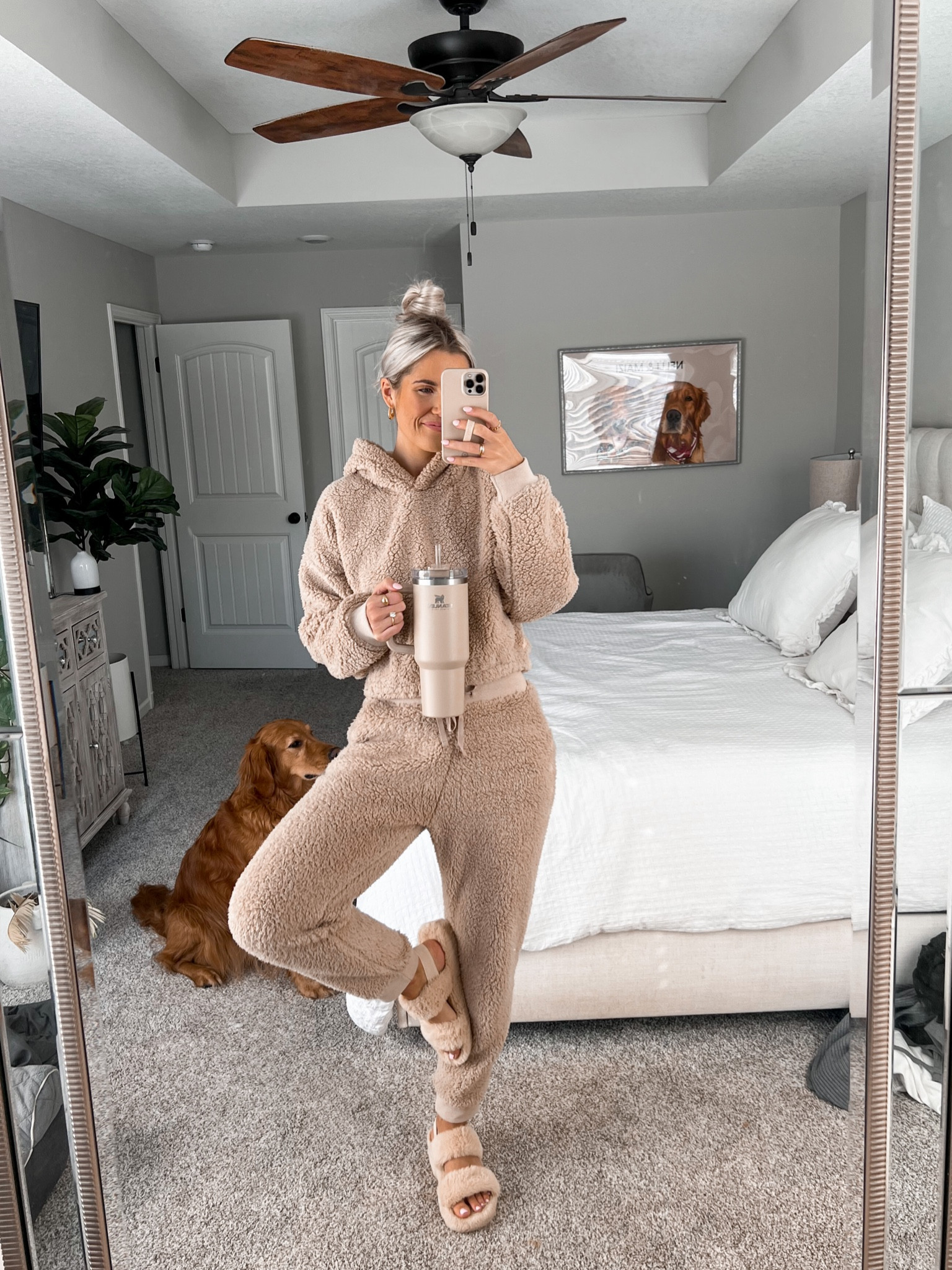 Women's Gilly Hicks Sherpa Joggers curated on LTK