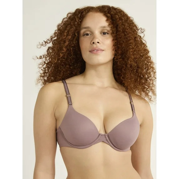 Joyspun Women's Smoothing T-Shirt Bra, Sizes 34B to 42DD | Walmart (US)