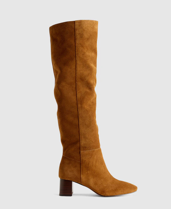 The Sylvia Over-The-Knee Boot in Suede | Madewell | Madewell
