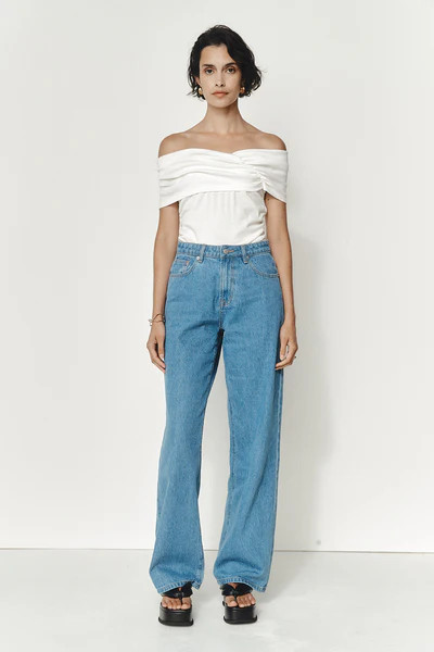 WIDE LEG JEAN - VINTAGE BLUE | Marle 