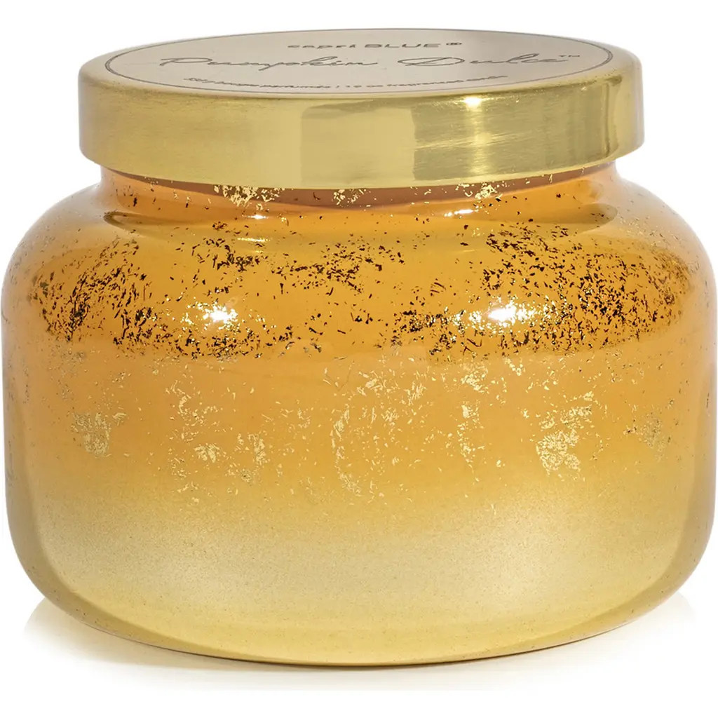 Capri Blue Pumpkin Dulce Glimmer Candle in Pumpkin Dulce 19Oz at Nordstrom, Size 19 Oz | Nordstrom