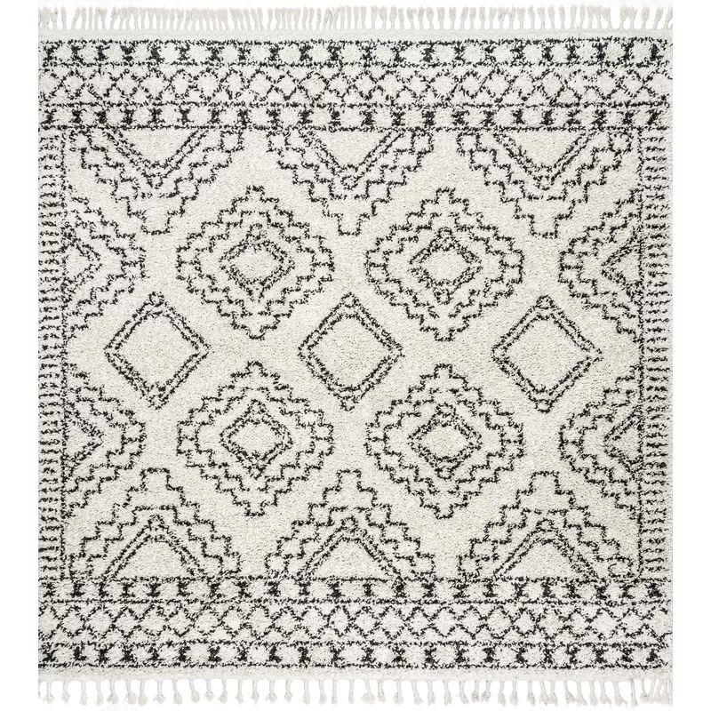 Lydia Southwestern Cream/Charcoal Area Rug | Wayfair North America