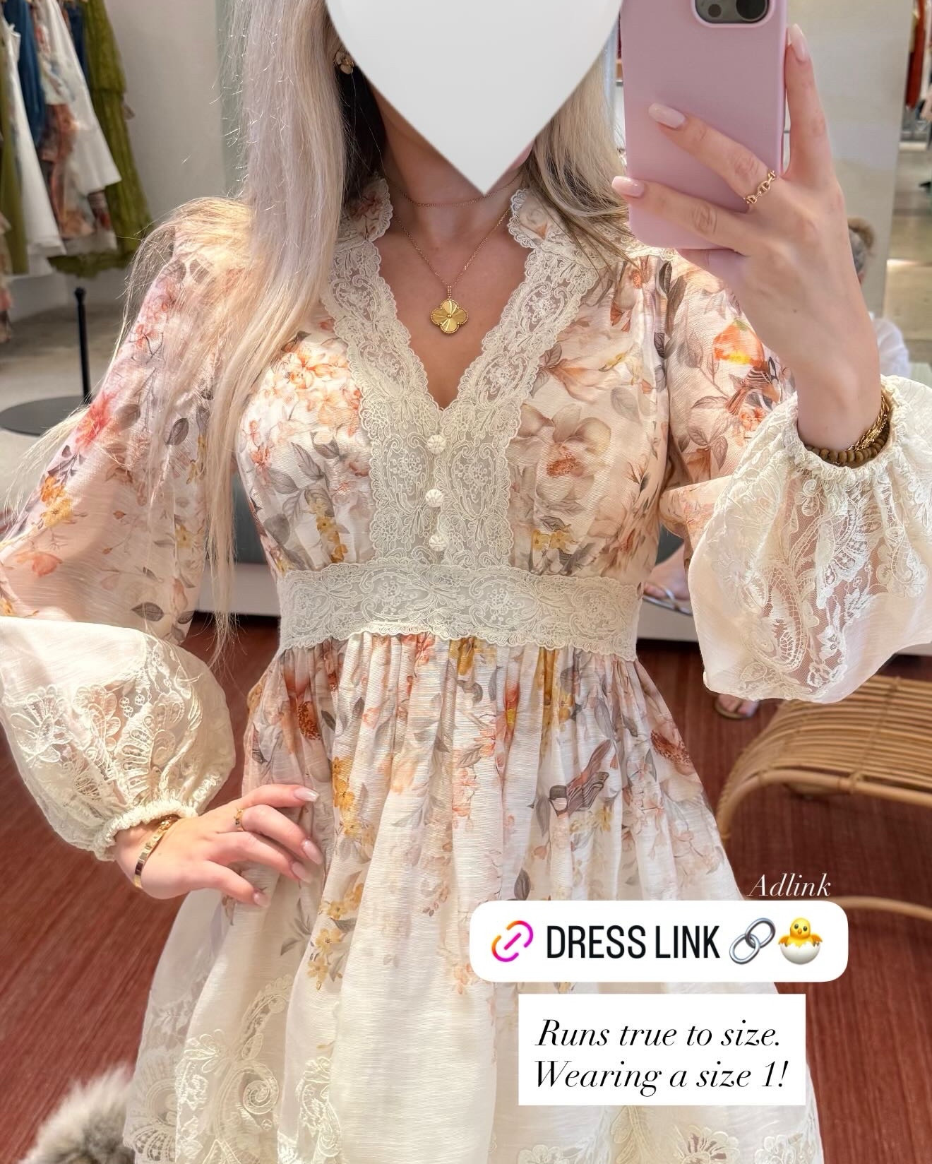 A beautiful lace detailed Zimmermann dress in ivory white with orange and yellow details. Incredible fit around the chest area. Runs true to size - I’m wearing a size 1. 

#LTKSeasonal #LTKWedding