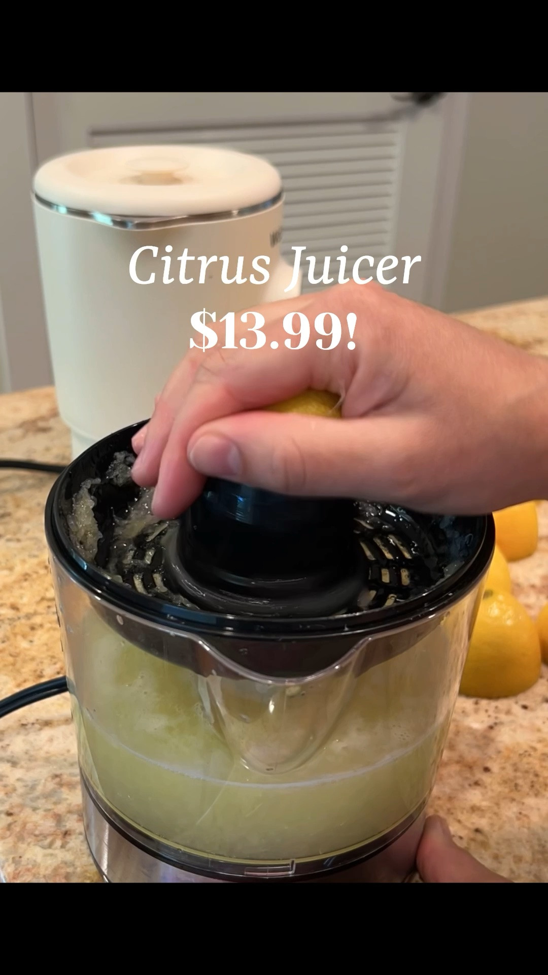 Best citrus juicer especially for the price! $13.99 from Amazon. #amazonhome #kitchen #juicer #citrusjuicer #cooking

#LTKHome #LTKfoodie #LTKvlog