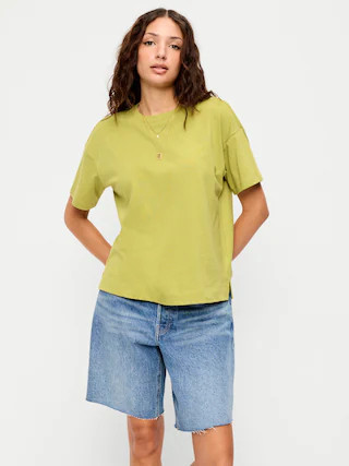 Vintage Crew-Neck T-Shirt | Old Navy (US)