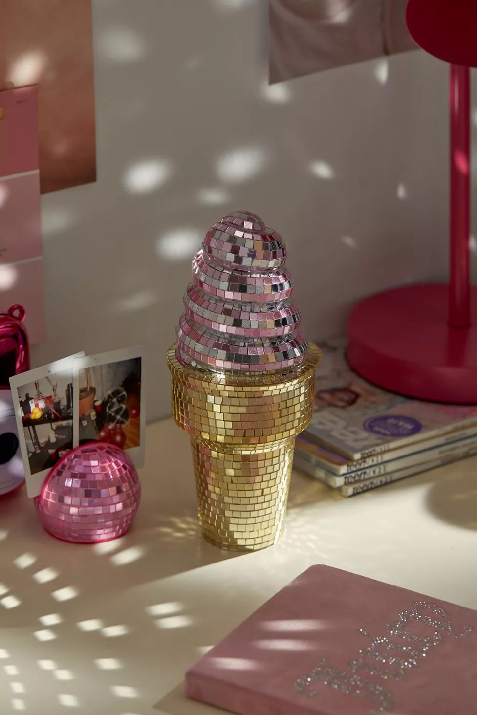 Sofiest Designs UO Exclusive Disco Ice Cream Cone Sculpture | Urban Outfitters (US and RoW)