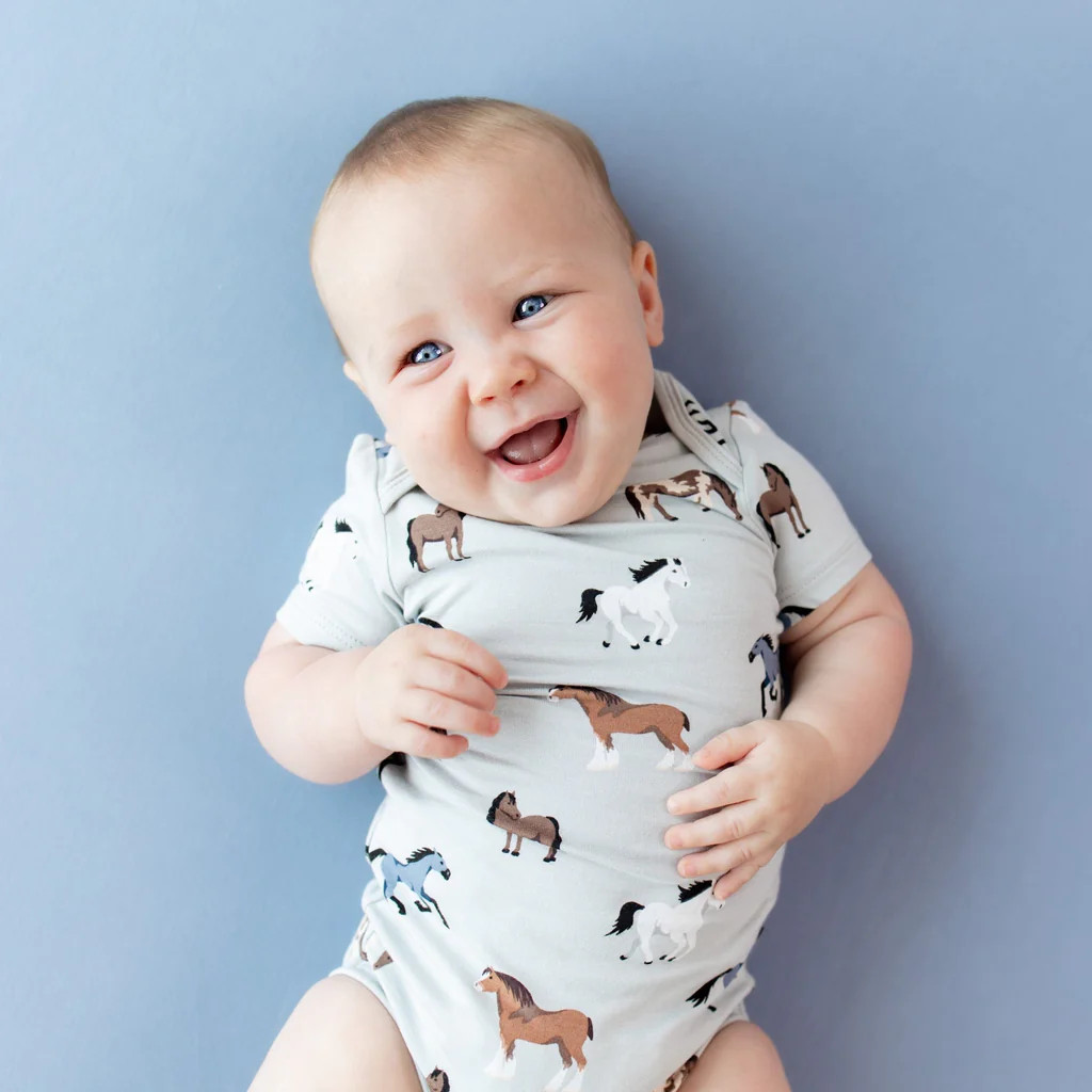 Bodysuit in Horse | Kyte BABY