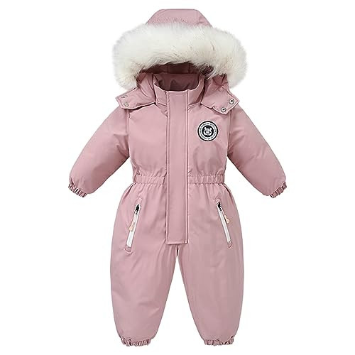 Srkrando Baby Girl Snowsuit Winter Jacket Clothes Toddler Snow Suits 12-18 18-24 Months | Amazon (US)