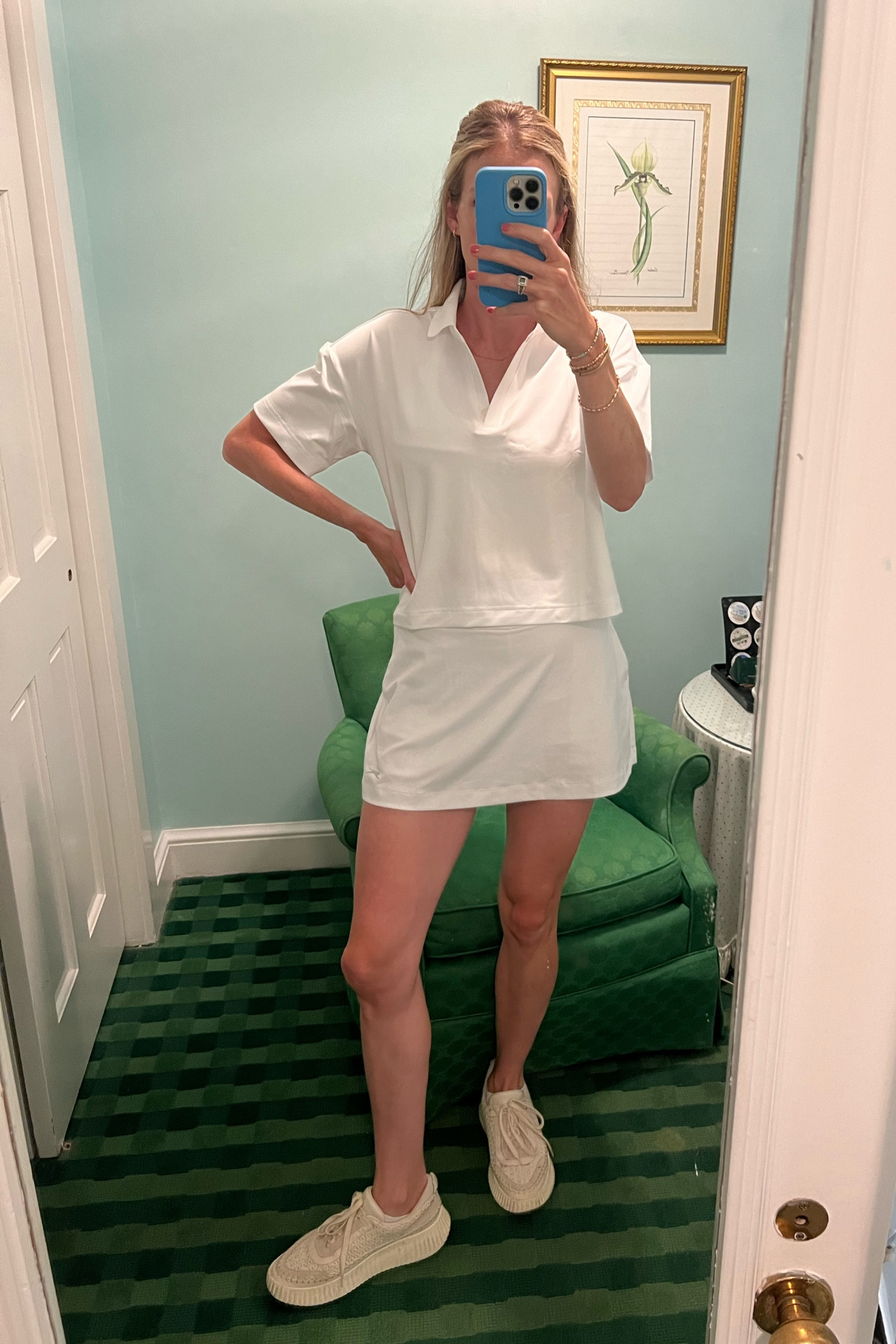 All white is always a sure bet for a perfect tennis or pickleball outfit! 

#LTKFindsUnder100 #LTKActive #LTKFitness