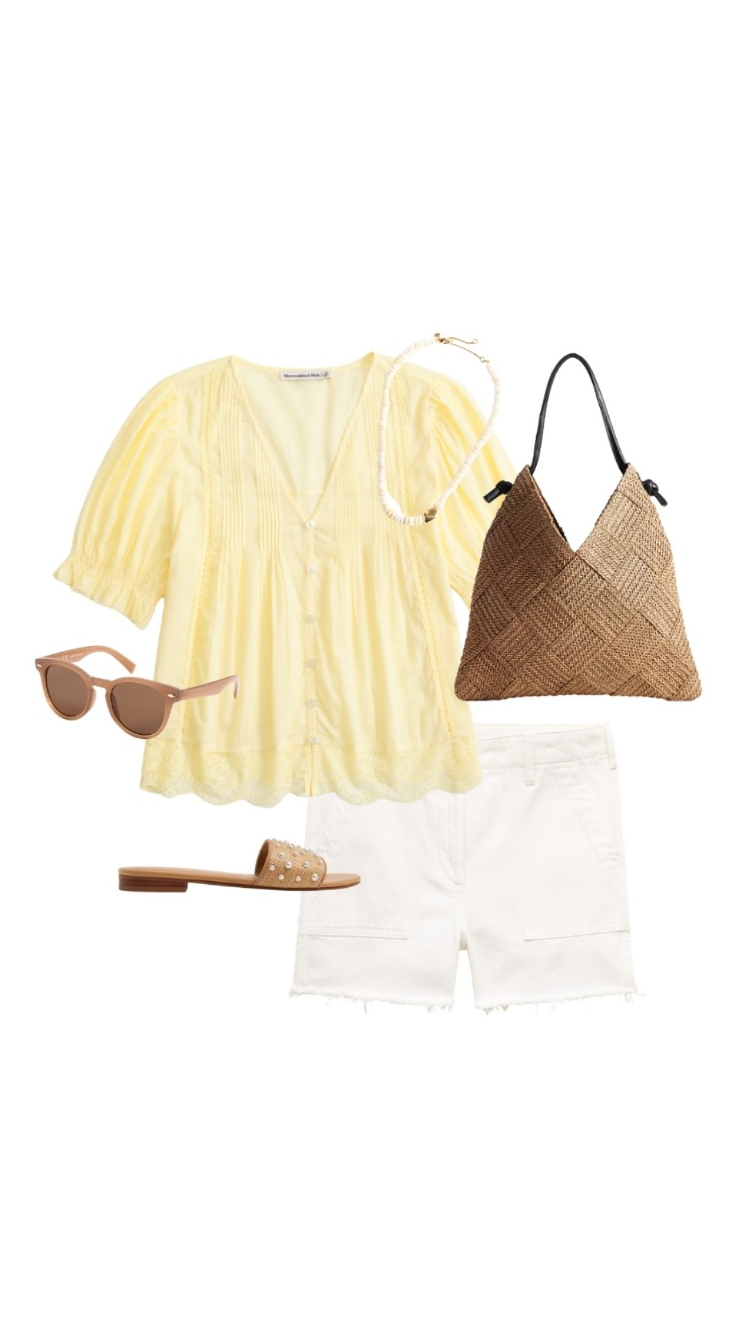 Cute & casual neutral summer outfit! Perfect for a girls’ lunch or vacation or running errands. J. Crew Factory is a great place to get affordable, trendy accessories!

#LTKSaleAlert #LTKSeasonal #LTKootd