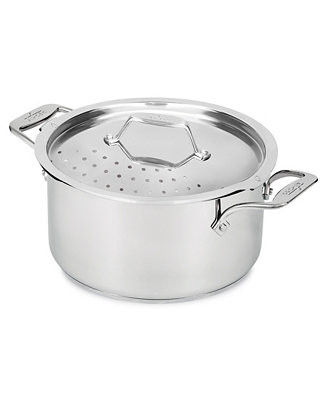 Simply Strain Stainless Steel 6-quart Multipot with Straining Lid | Macy's
