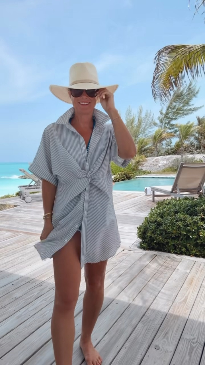 An easy little throw on, love this simple yet effortless look. 

#LTKStyleTip #LTKSwim #LTKSaleAlert