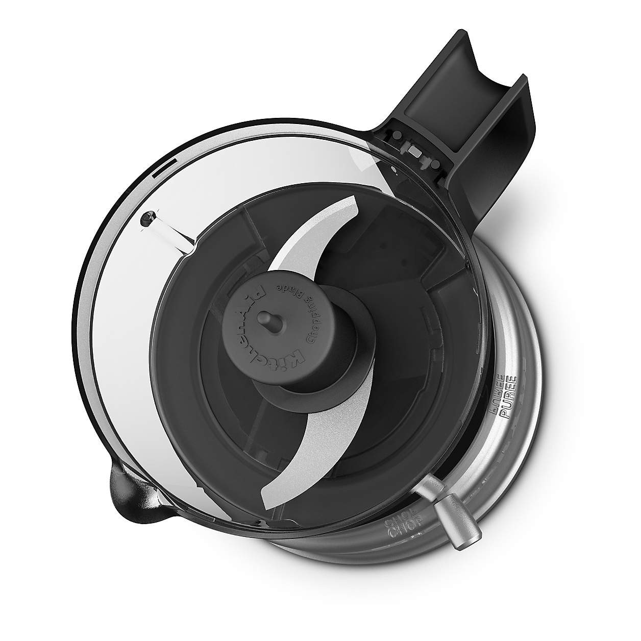 KitchenAid Contour Silver 3.5-Cup Food Chopper + Reviews | Crate & Barrel | Crate & Barrel