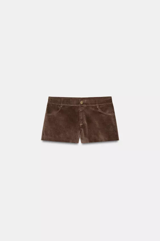FAUX SUEDE MINI SHORTS | Zara US