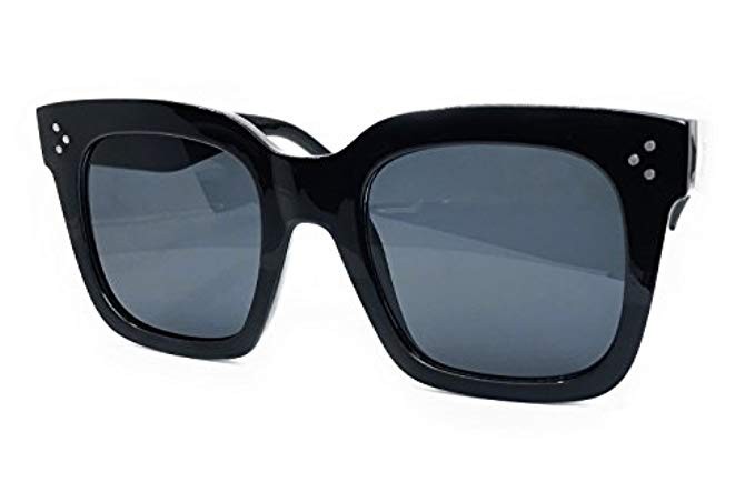O2 Eyewear 7222 Premium Oversize XXL Women Men Mirror Brand Style Fashion Sunglasses | Amazon (US)