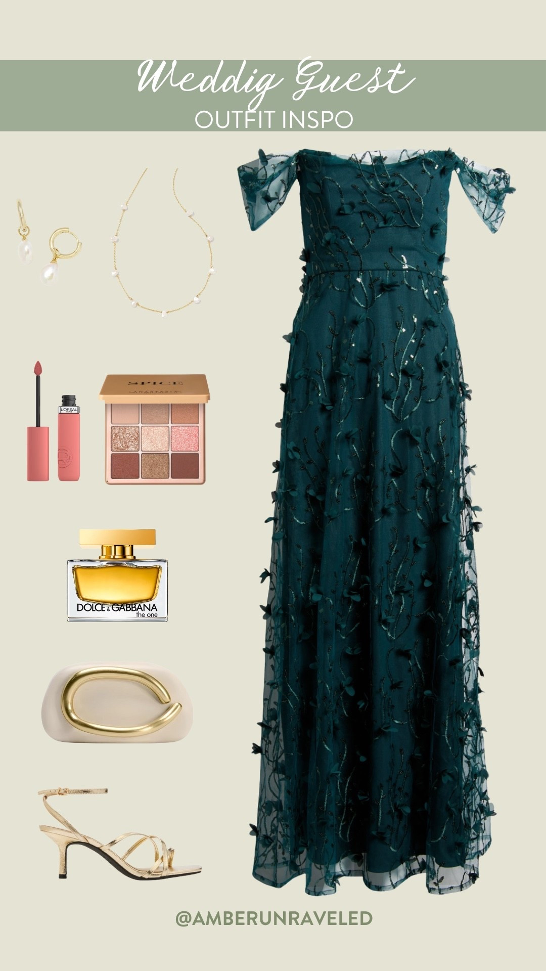 Keeping it stylish but comfy for the wedding! Love the green dress with its pretty details, perfect for celebrating without trying too hard. And look at the little gold touches too! 

party outfit, formal wear, makeup picks, fashion accessories, black tie wedding

#LTKWedding #LTKBeauty #LTKSeasonal