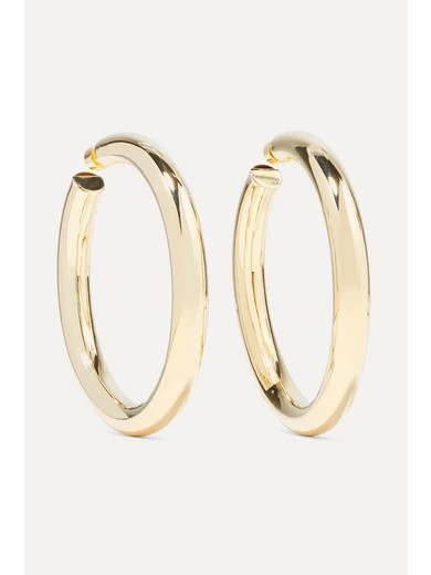 Jennifer Fisher - Mamma Jamma Gold-plated Hoop Earrings | NET-A-PORTER (US)