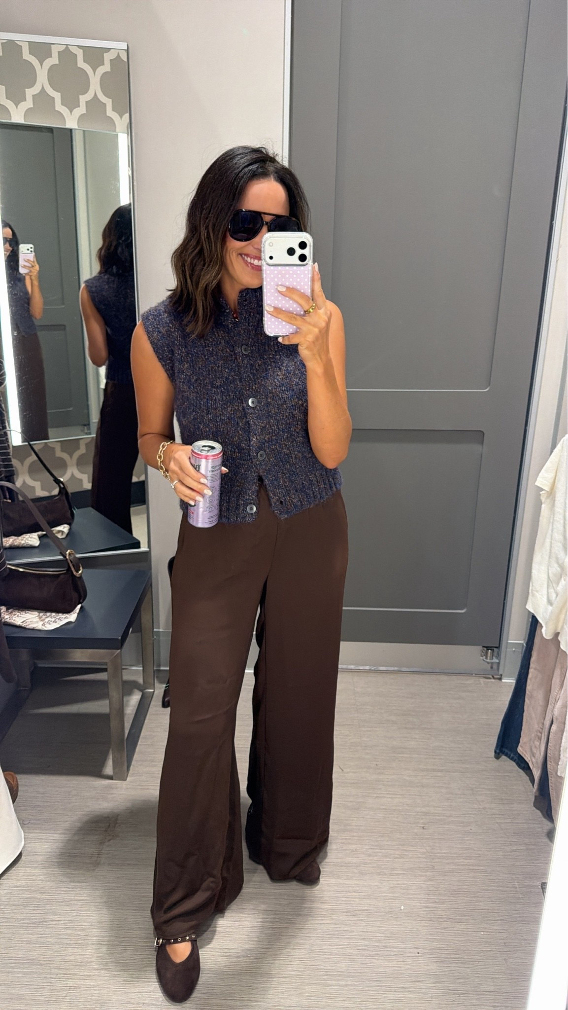 Target absolutely understood the assignment with this one 🤎👏🏻 This knit vest is giving J.Crew meets luxury without the J.Crew price tag. 

#targetfinds #targetfashion #targetstyle #targetfashionfinds #fallfashion #falloutfits #jcrewstyle #quietluxury #affordablefashion #lookforless #designerlookforless #targetmusthaves