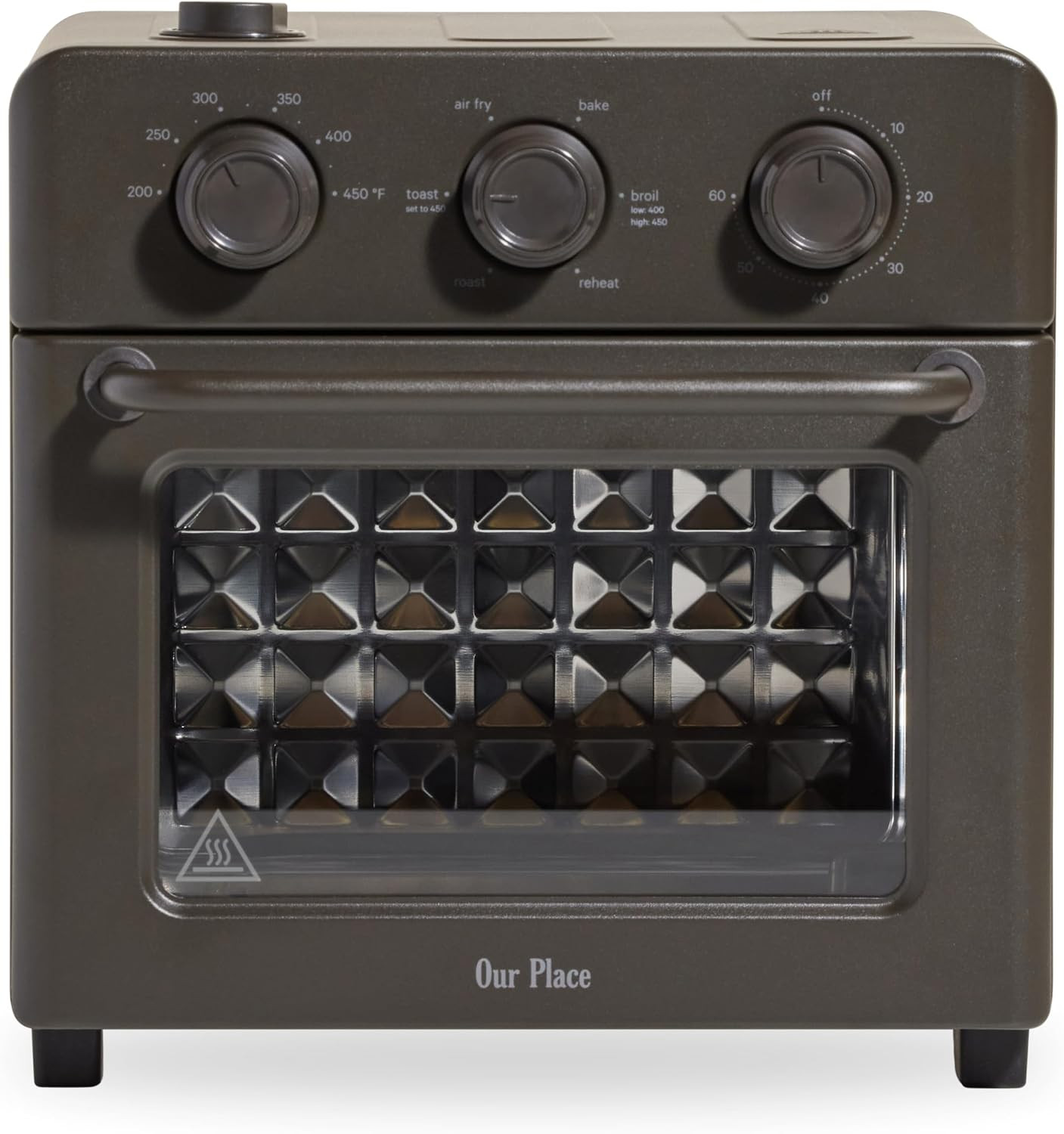 Our Place Wonder Oven | 6-in-1 Stainless Steel Air Fryer Toaster Oven Combo with Basket, Rack, Pa... | Amazon (US)
