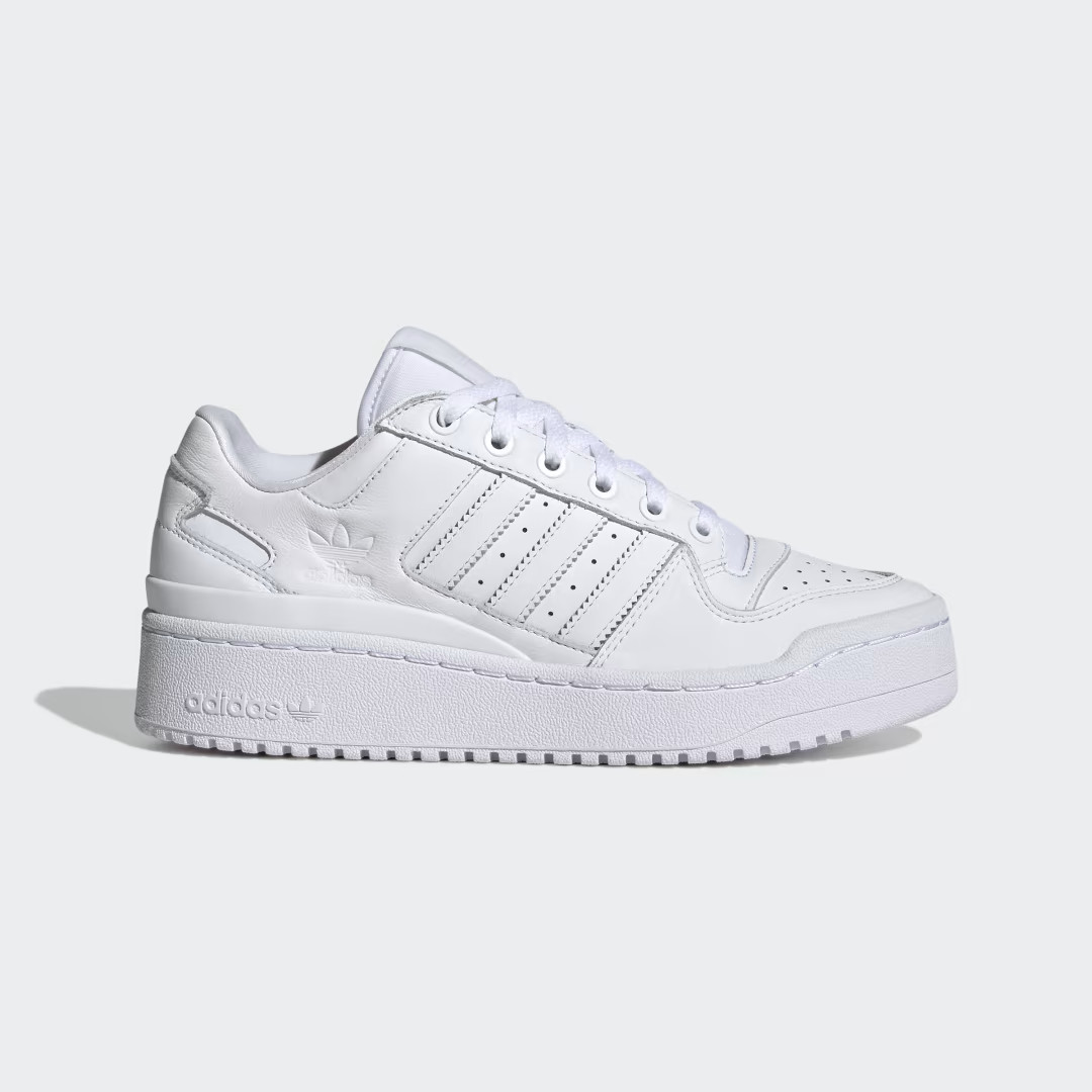 adidas Forum Bold Stripes Shoes Cloud White 6.5 Womens | adidas (US)