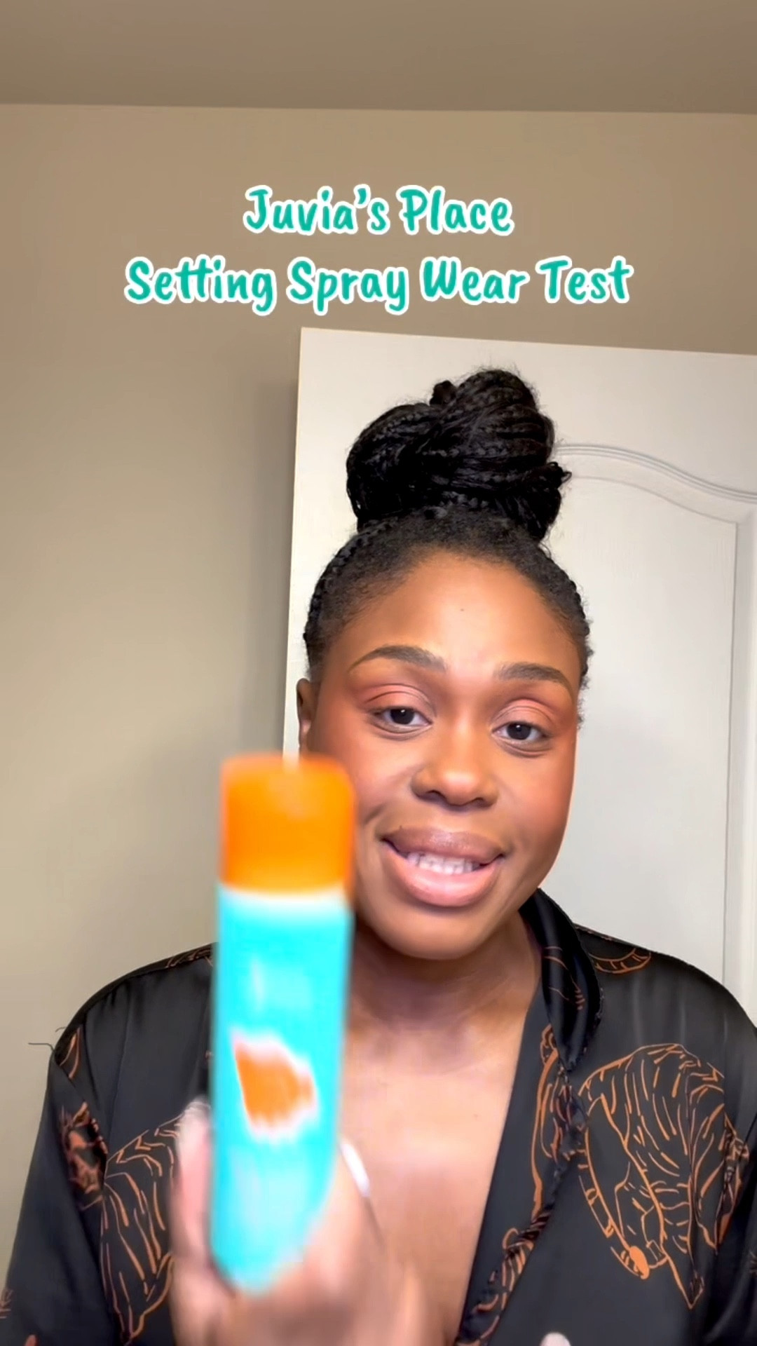 Trying out the new @juviasplace set spray!

#LTKdayinmylife #LTKBeauty