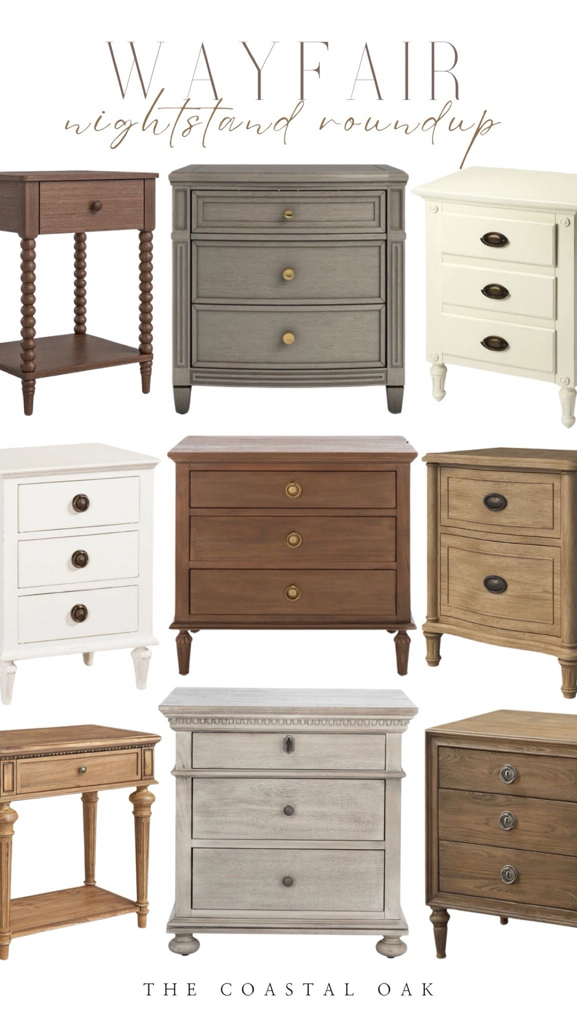 Nightstands, wayfair, table, end table, coastal, bedroom furniture 

#LTKStyleTip #LTKHome #LTKxWayfair
