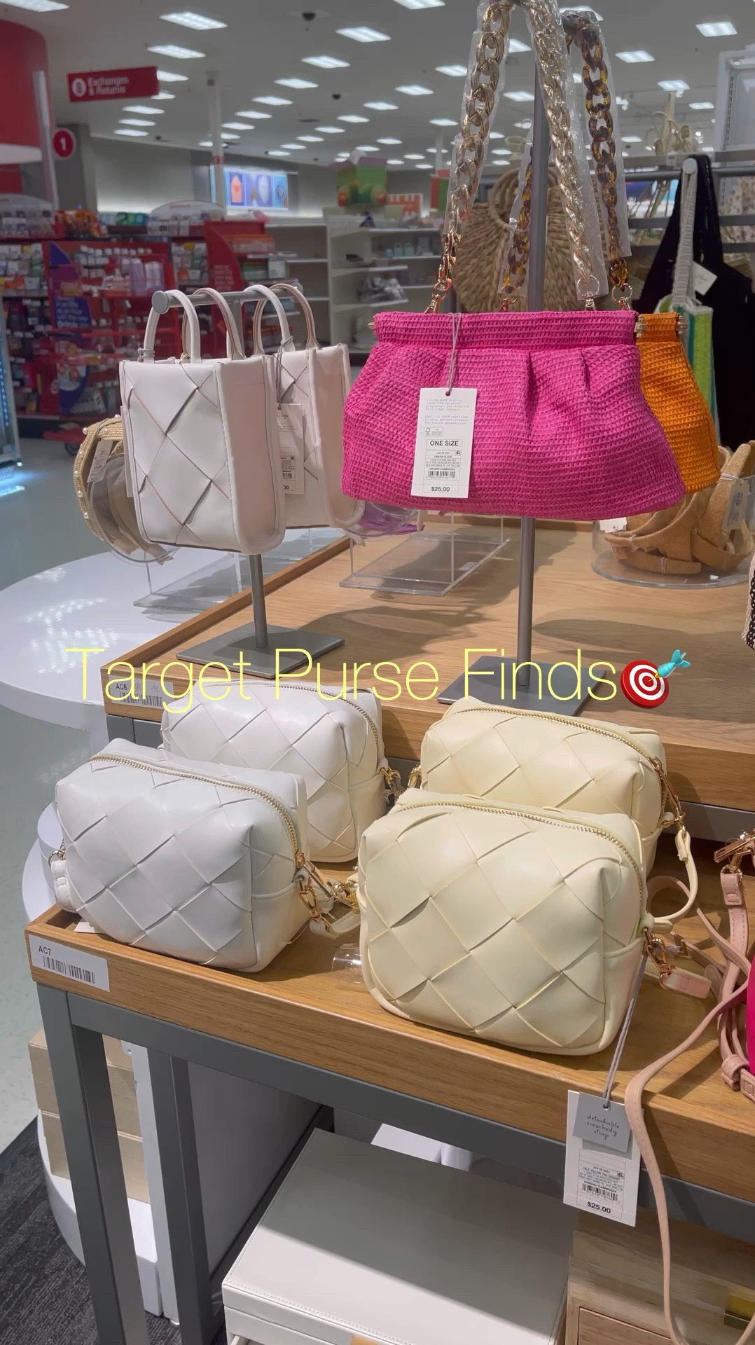 You know it’s Circle ⭕️ week at Target 🎯, so you know I had to go snooping to see the latest items in there.  The purses I found are superrr cute and a great way to introduce the springtime. #circleweek #targetfinds #pursefinds

#LTKitbag #LTKVideo #LTKxTarget