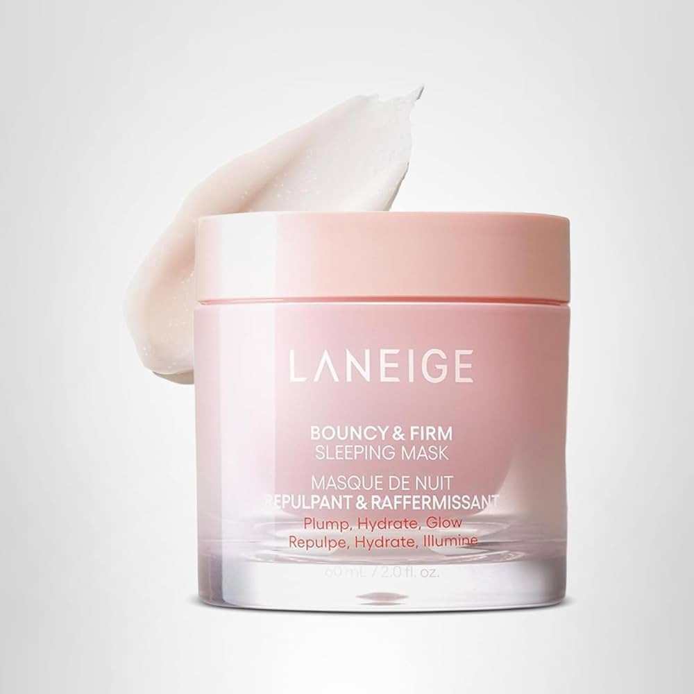 LANEIGE Bouncy and Firm Sleeping Mask: Revitalize, Smooth, Peony & Collagen Complex, Barrier-Boos... | Amazon (US)