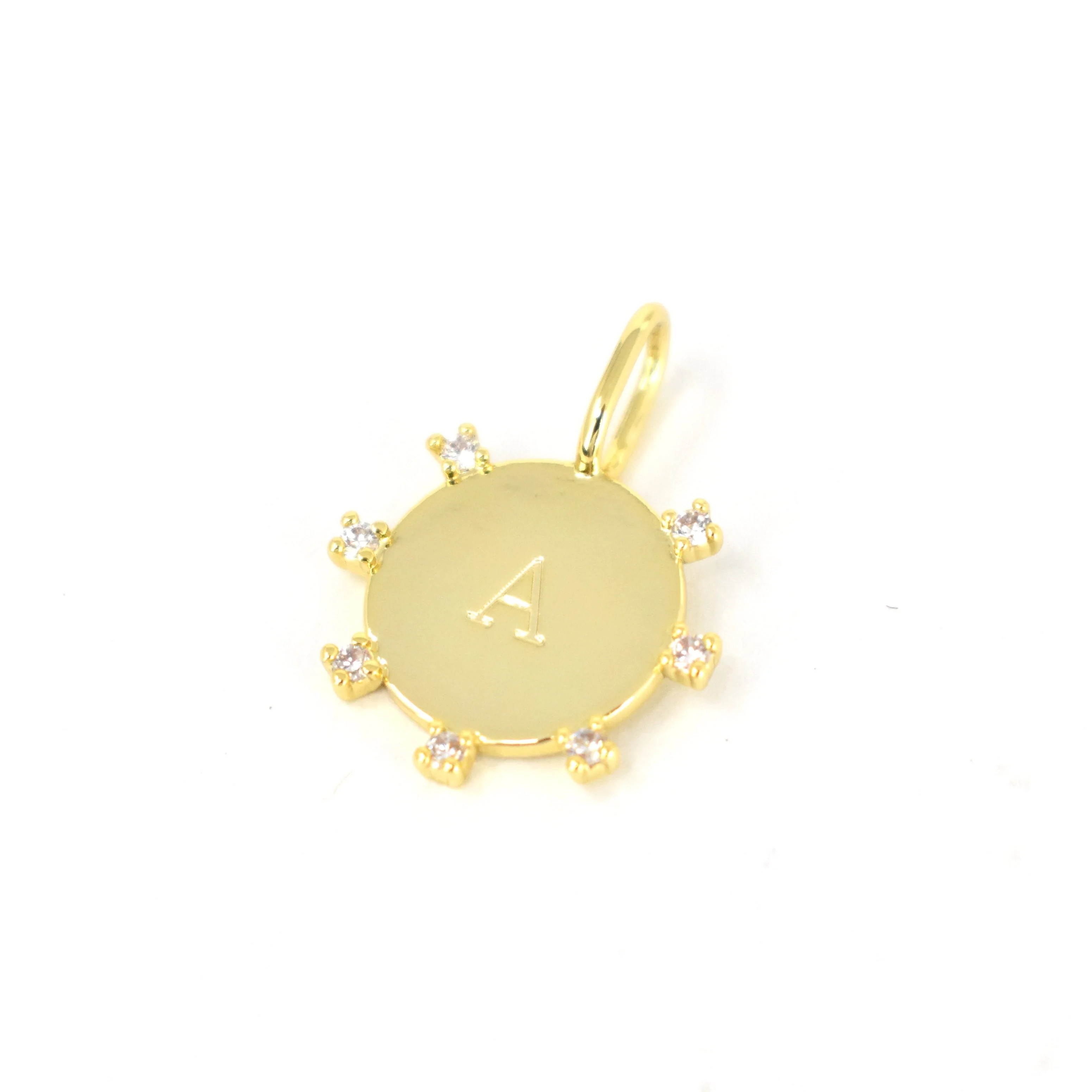 Harper Initial Charm | The Sis Kiss