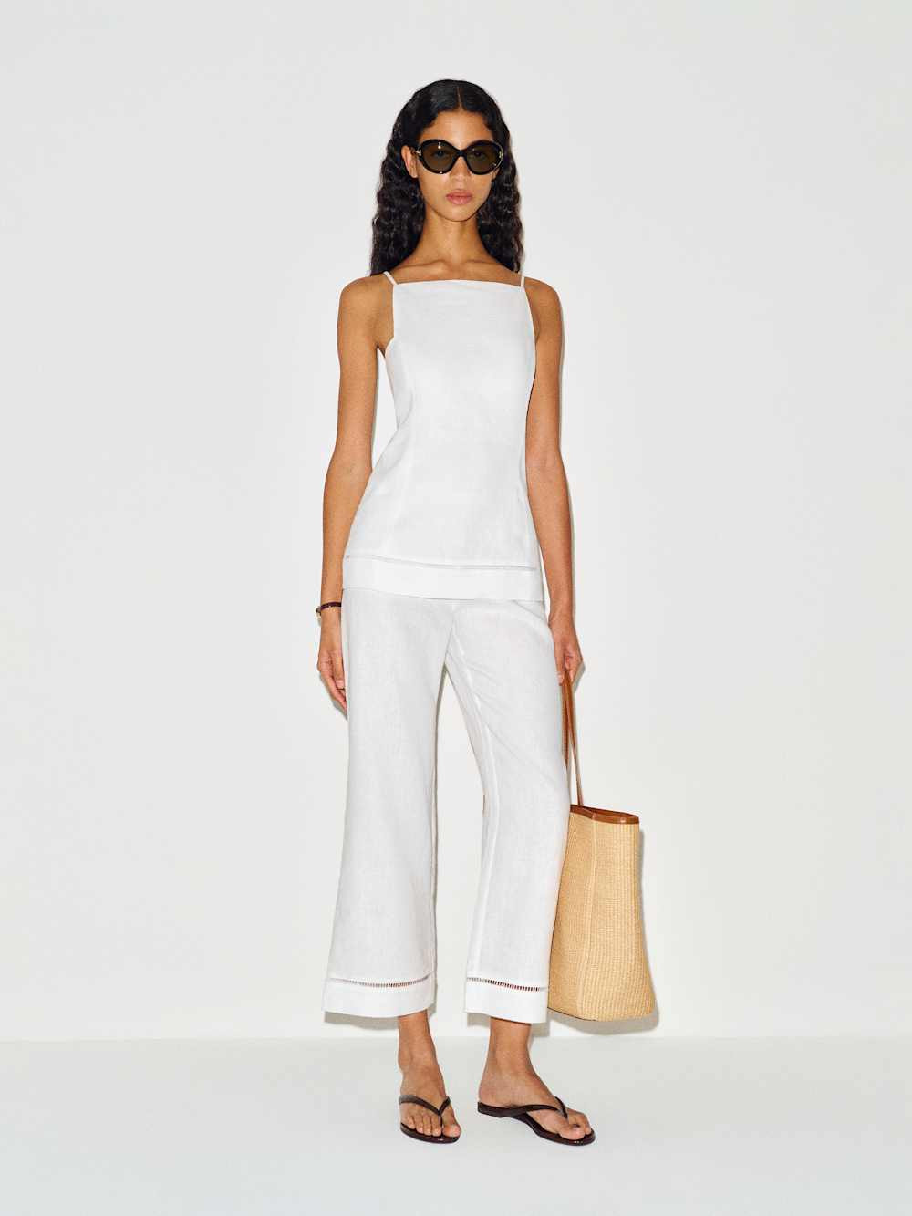 Cailea Linen Two Piece | Reformation (Global)
